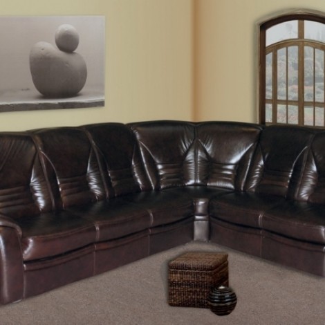 Firenze bőr sarokgarnitúra